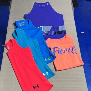 Under Armour Kids' Vibrant Tank Tops Collection
